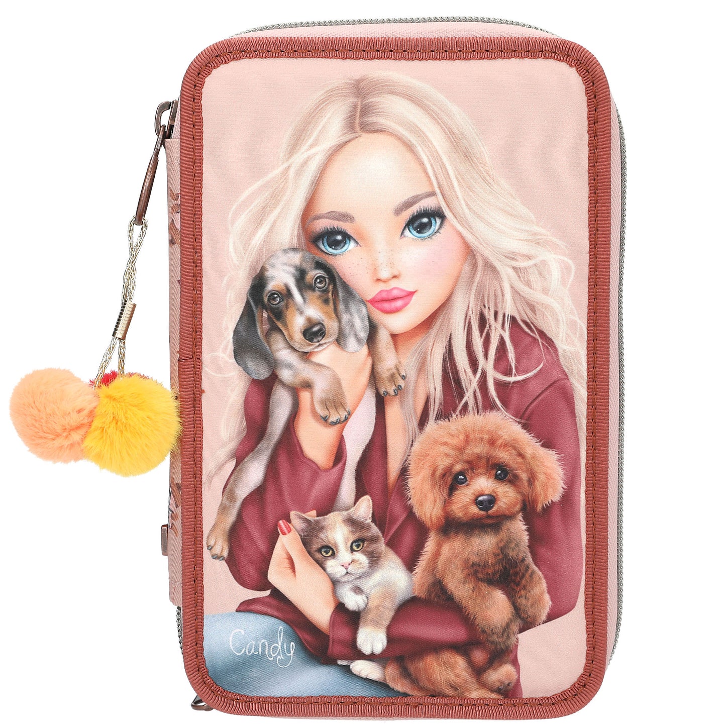 TOPModel 3 Fach Federtasche FUR EVER FRIENDS