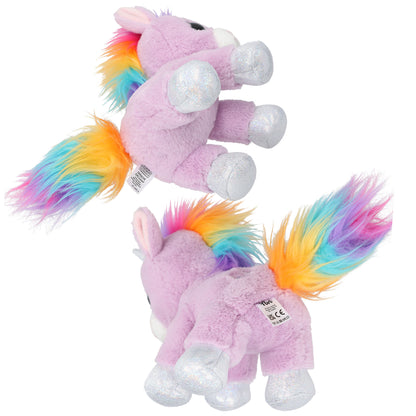 Depesche Ylvi Plüsch Einhorn lila 21 cm
