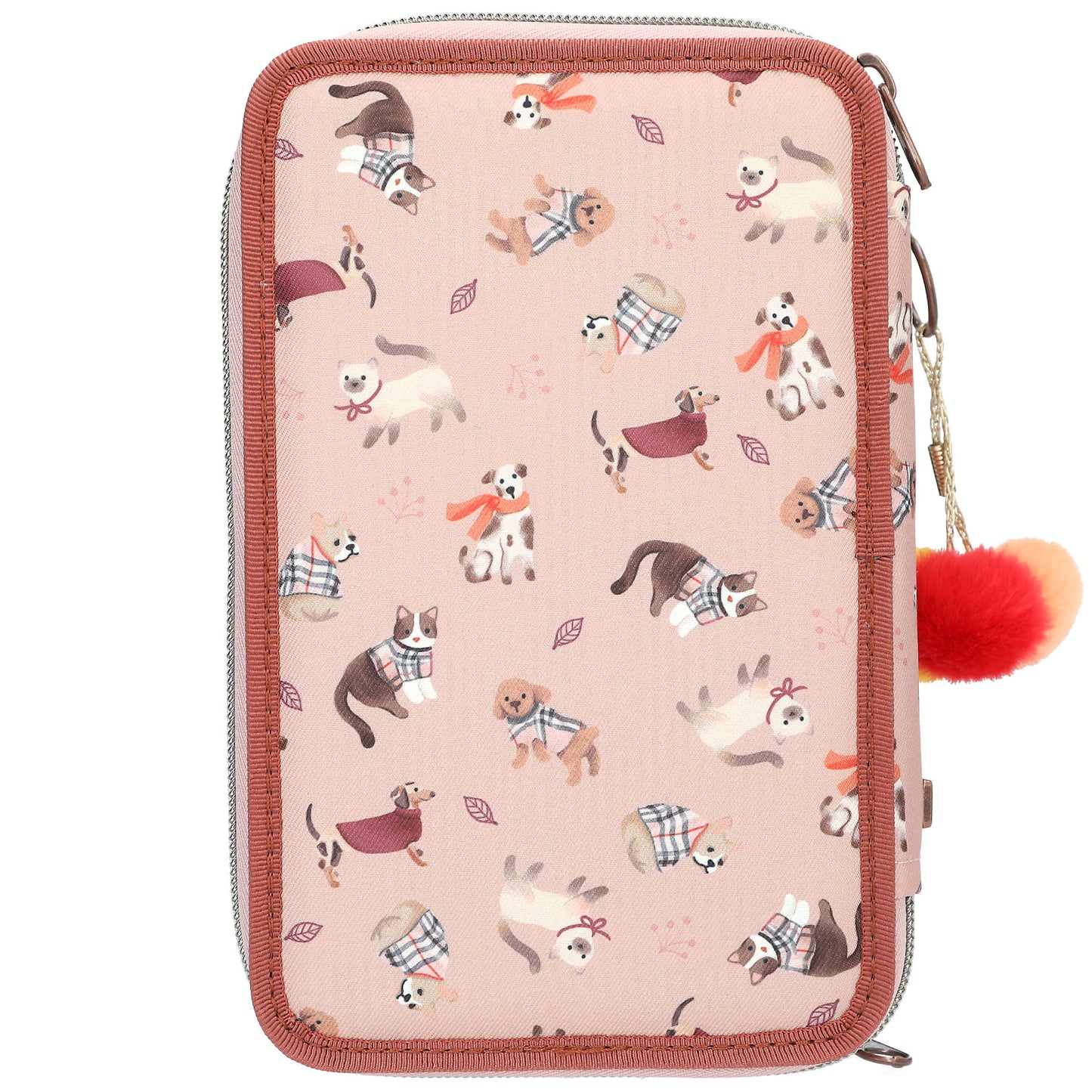 TOPModel 3 Fach Federtasche FUR EVER FRIENDS