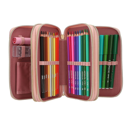Miss Melody 3 Fach Federtasche BLOSSOM PONY