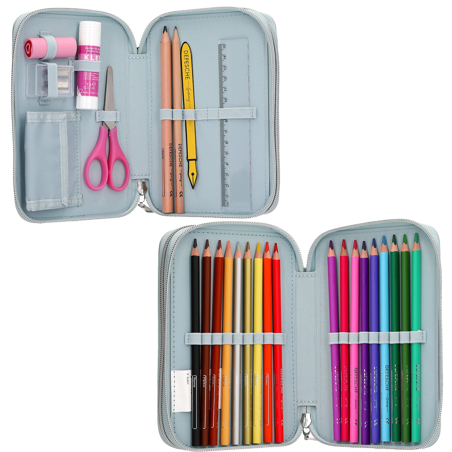 Miss Melody 2 Fach Federtasche