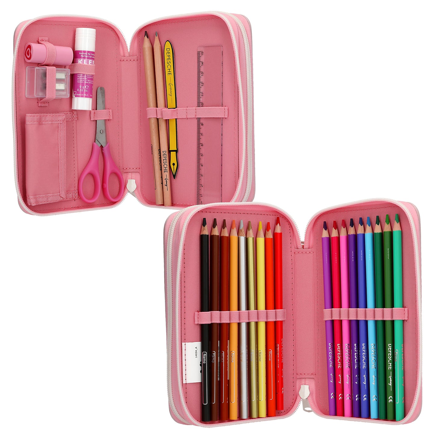 Ylvi 2 Fach Federtasche SUGAR  POP