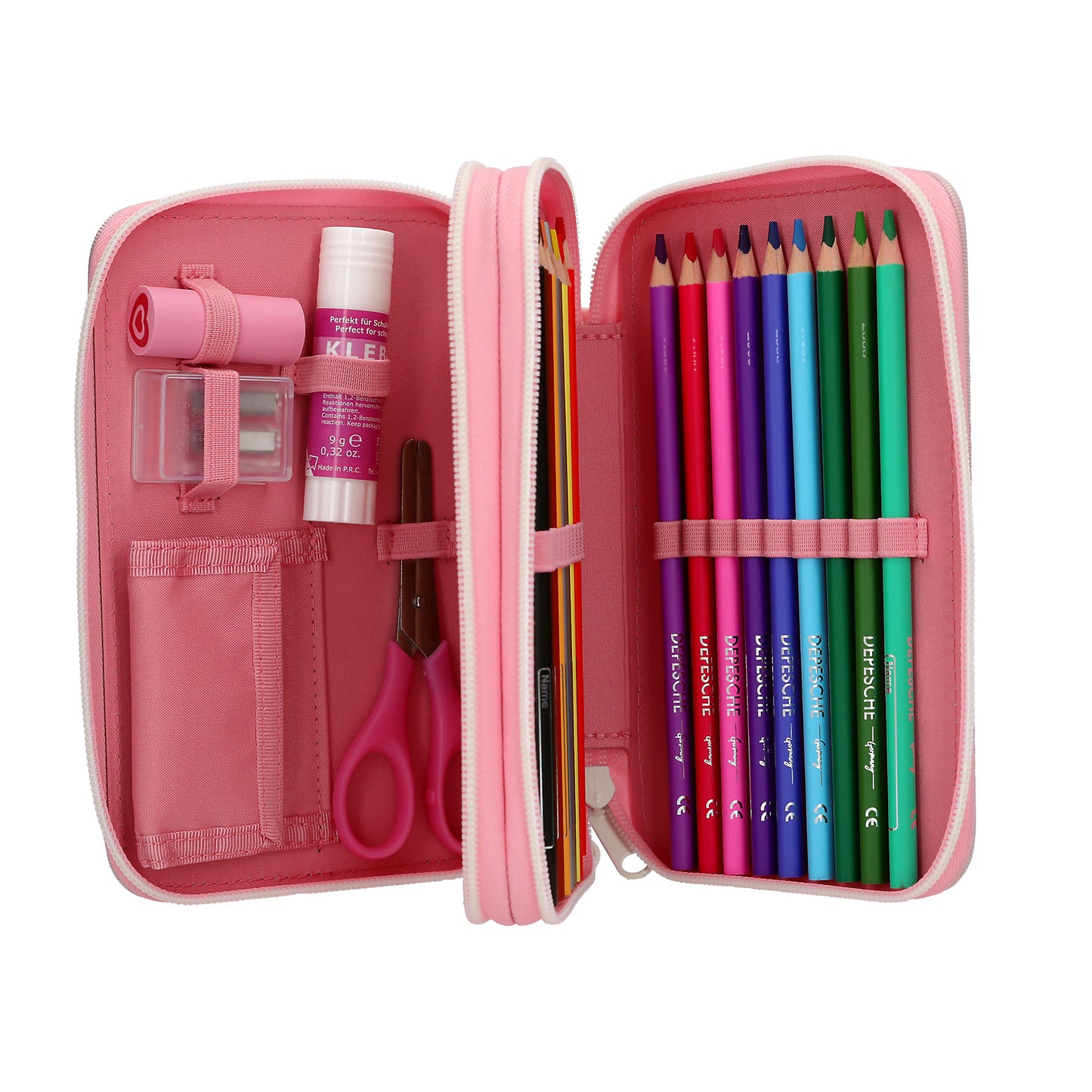 Ylvi 2 Fach Federtasche SUGAR  POP