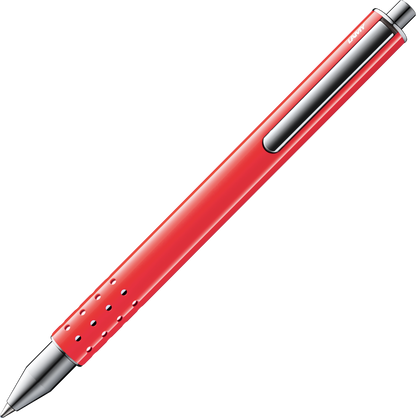 Lamy Tintenroller swift sunset Set mit Lederetui