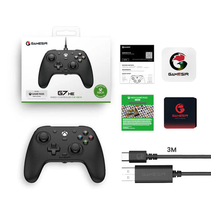GameSir G7 HE Kabelgebundener Controller - schwarz - XBox Series X/S, XBox one, Windows 10/11